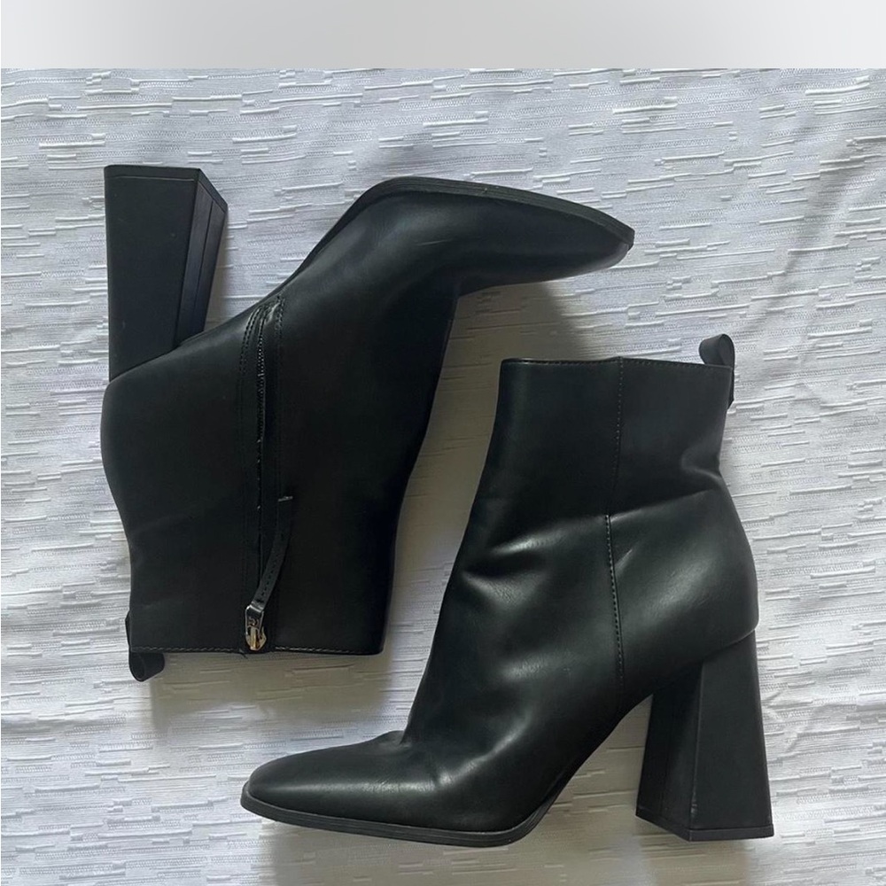 Sam Edelman Black Heeled Boots